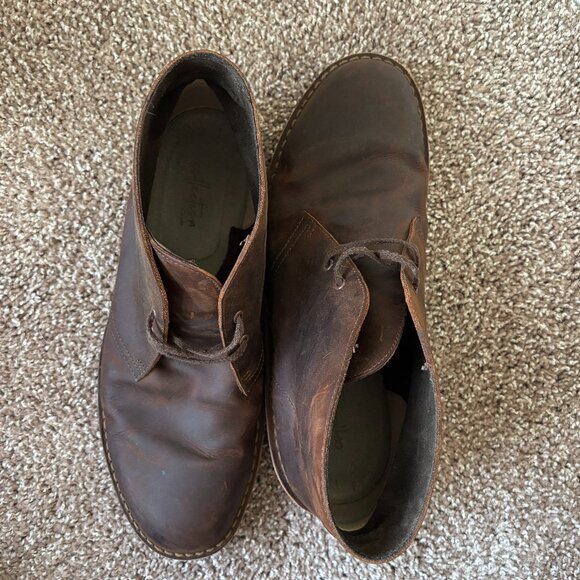 Clarks Desert Boot Beeswax | Men\'s Size 11 | Brown Leather | Breathable
